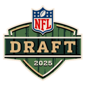 Logo of the National Football League Draft 2025